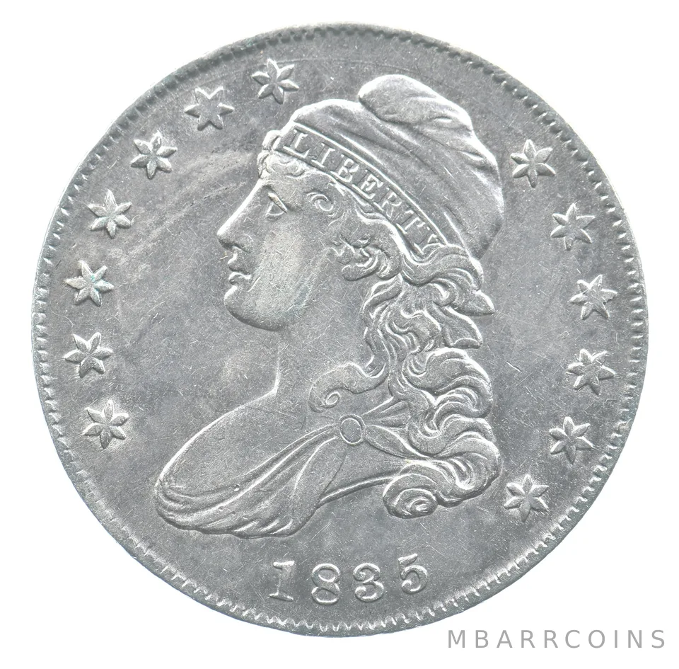 1835 Capped Bust Half Dollar *9849