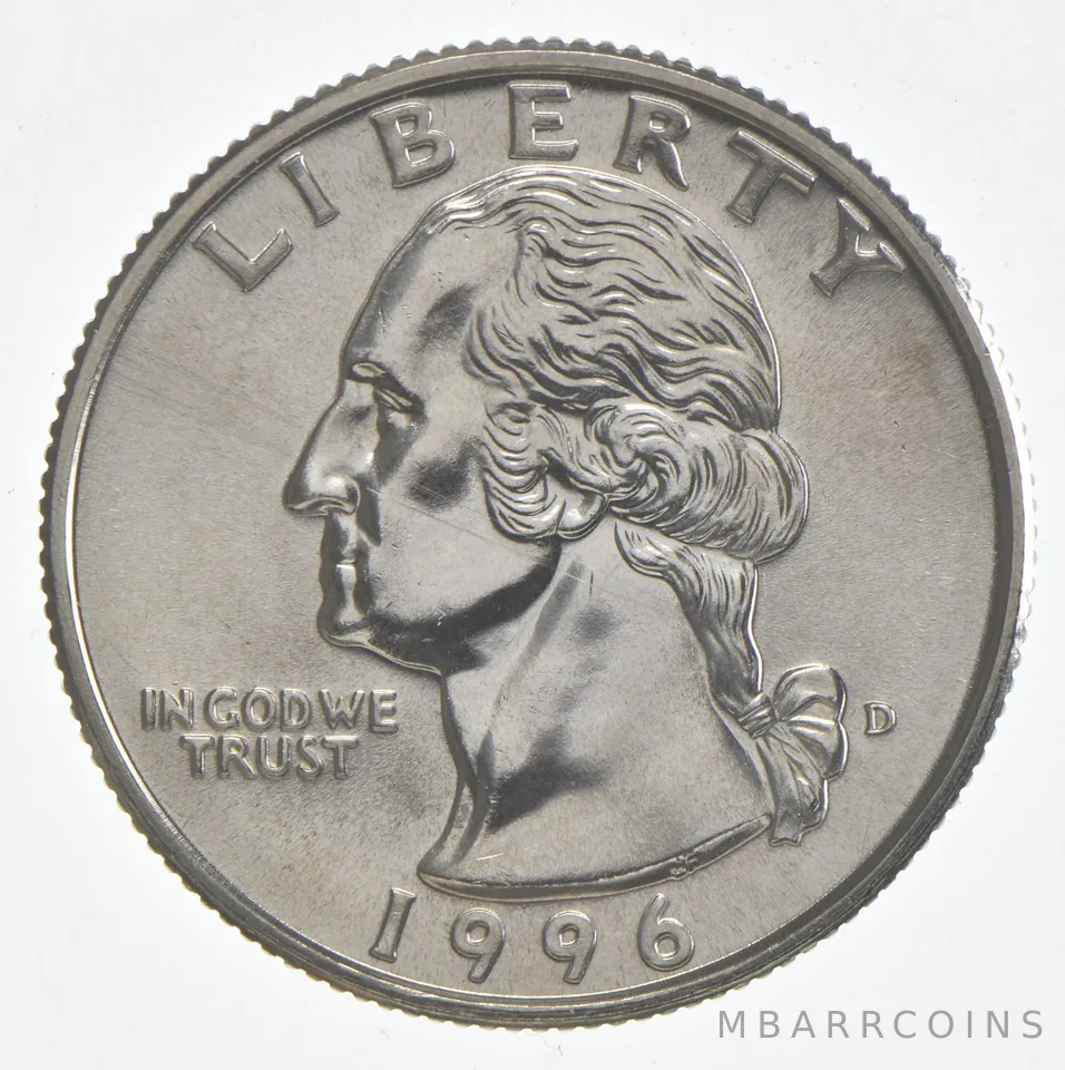 1996-D Washington Quarter Clad Unc