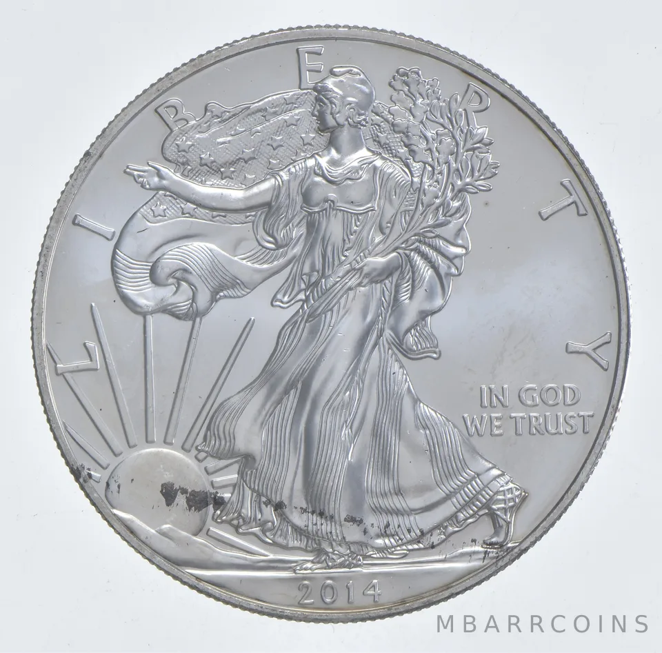 Better Date 2014 American Silver Eagle 1 Troy Oz .999 Fine Silver *450