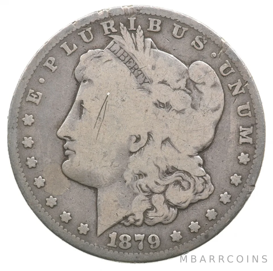 1879-S REV of 78 Morgan Silver Dollar Reverse 1878 a2515