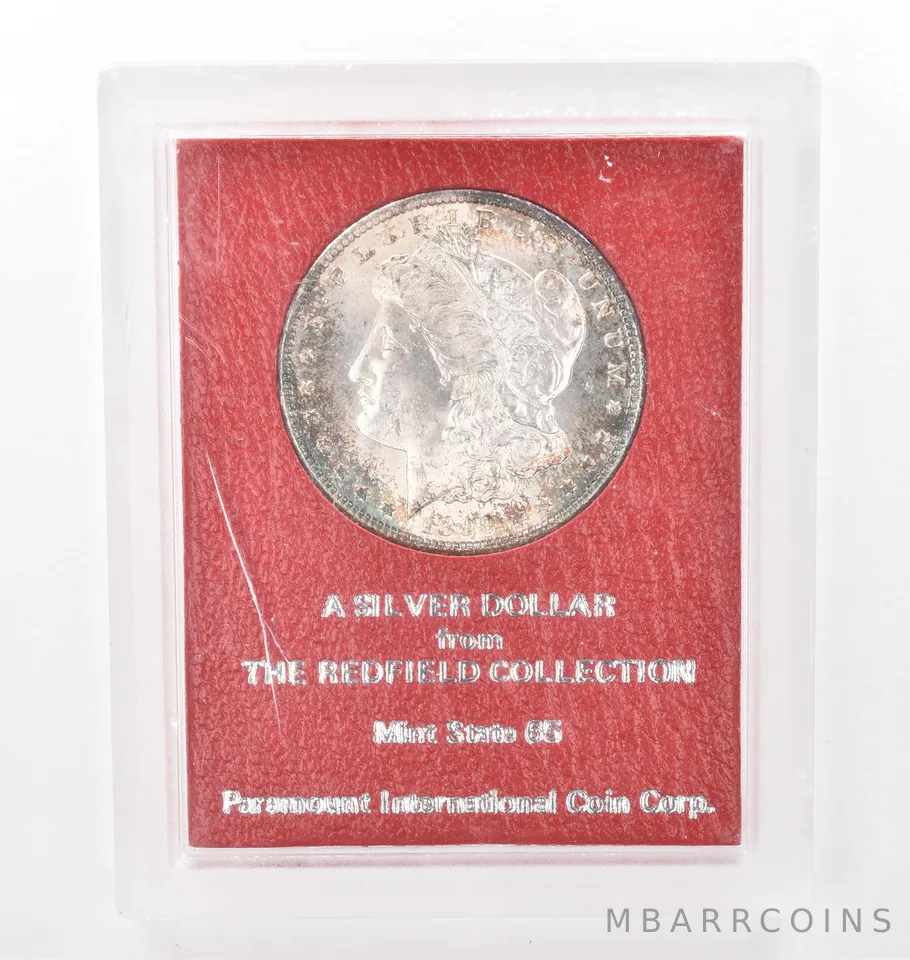 1899-S Morgan Silver Dollar Redfield Collection Paramount *4313