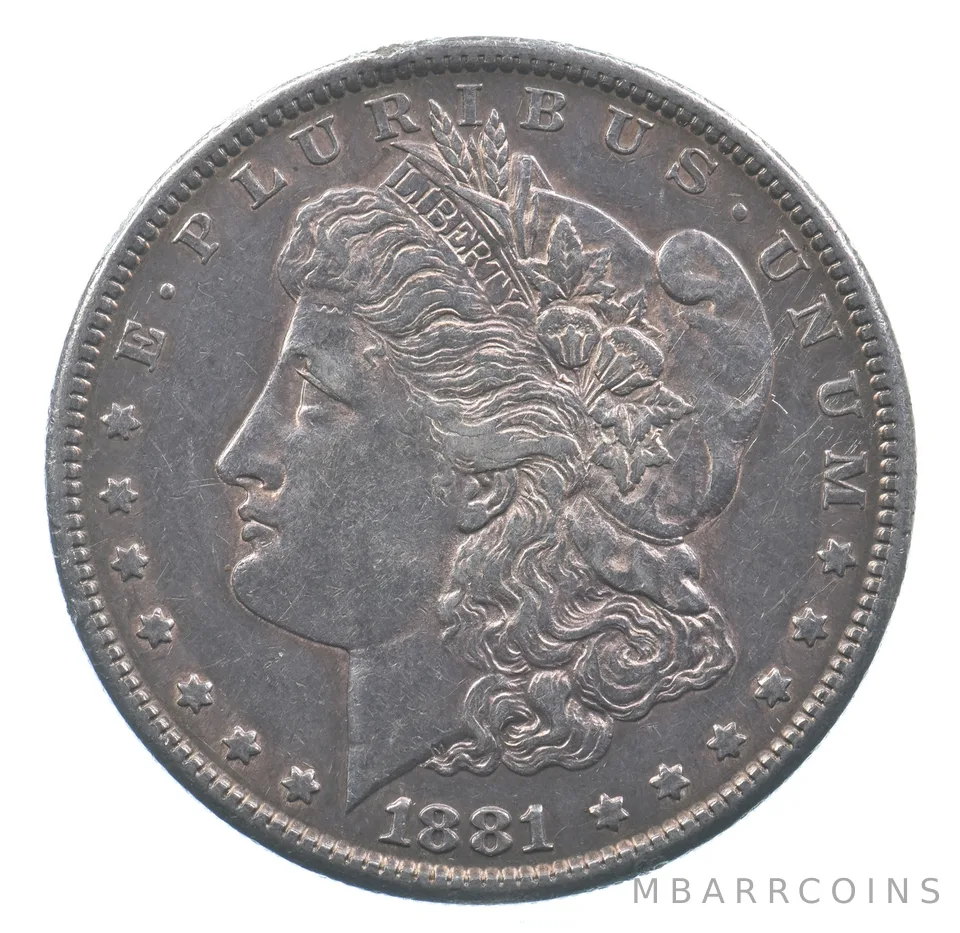 Better 1881-S Morgan Silver Dollar - 90% US Coin - Nice Coin *334