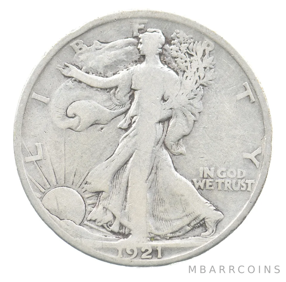 1921 Walking Liberty Half Dollar *5030