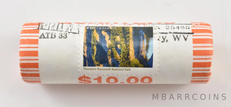 $10 FV 2016 ATB Quarter Harper's Ferry Unc Roll Chuck Taylor Stamped *7055