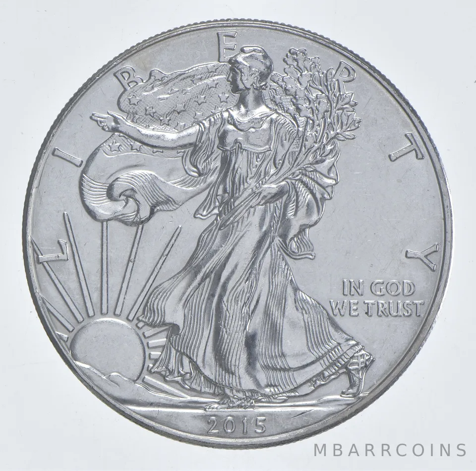 Better Date 2015 American Silver Eagle 1 Troy Oz .999 Fine Silver *588