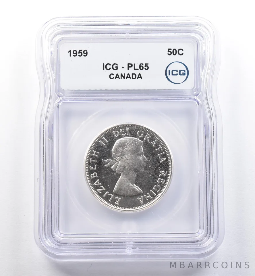 1959 Canada 50 Cents PL65 ICG *0223