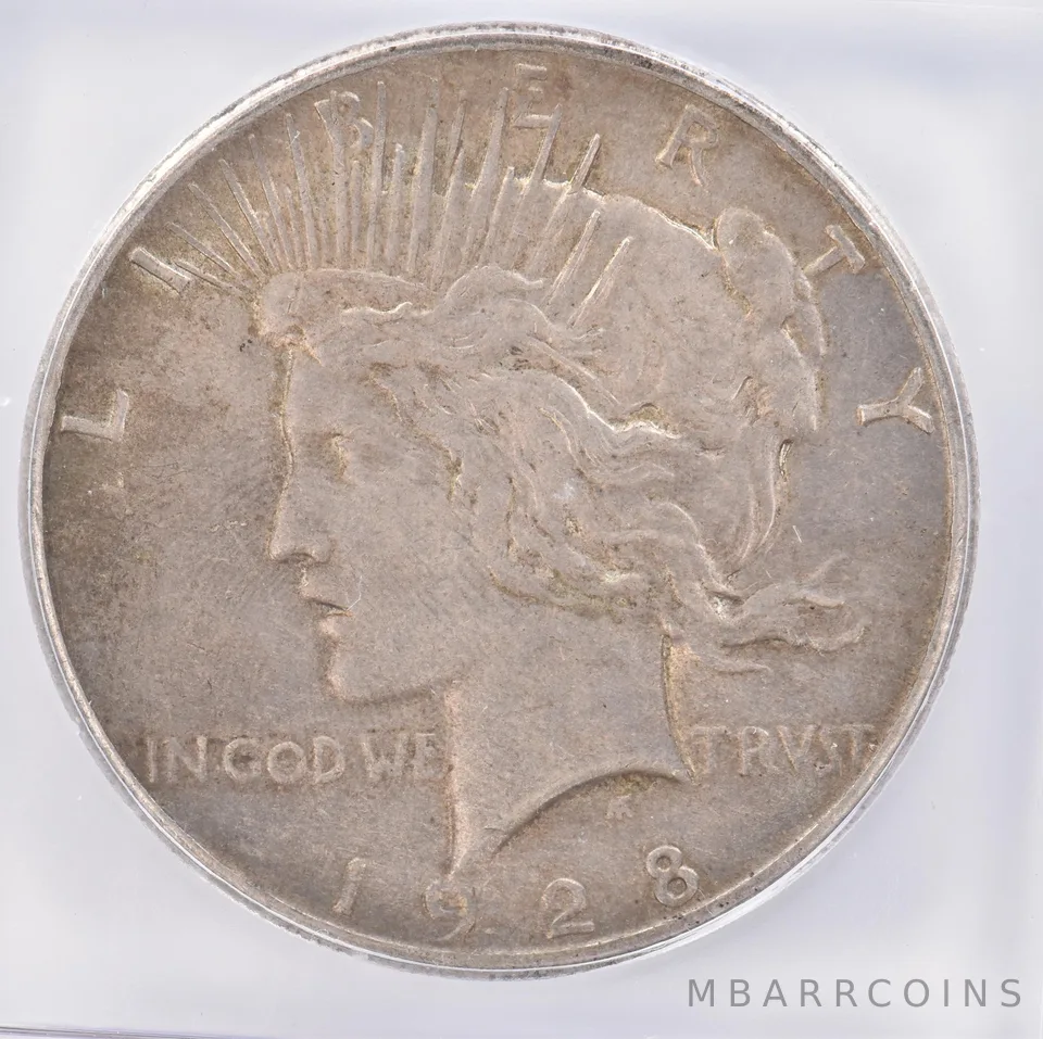 1928 Peace Silver Dollar MS62 ICG Beautiful Tone *0829