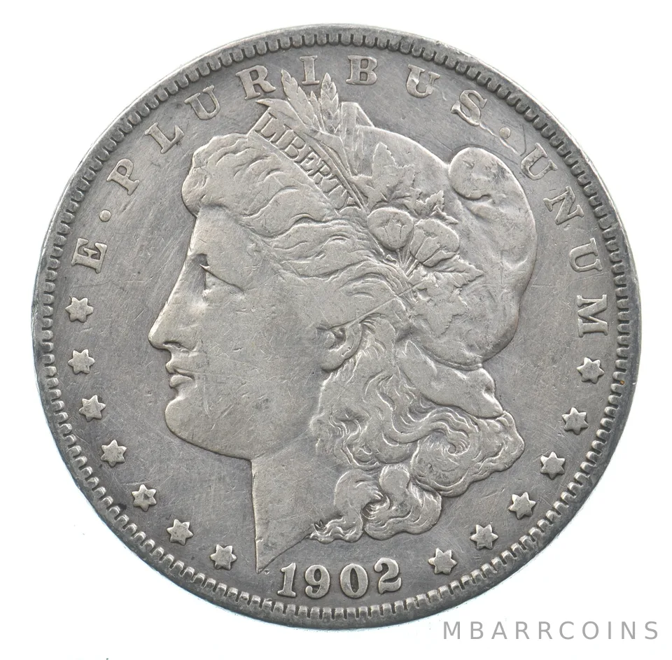 Early - 1902 Morgan Silver Dollar - 90% US Coin *618