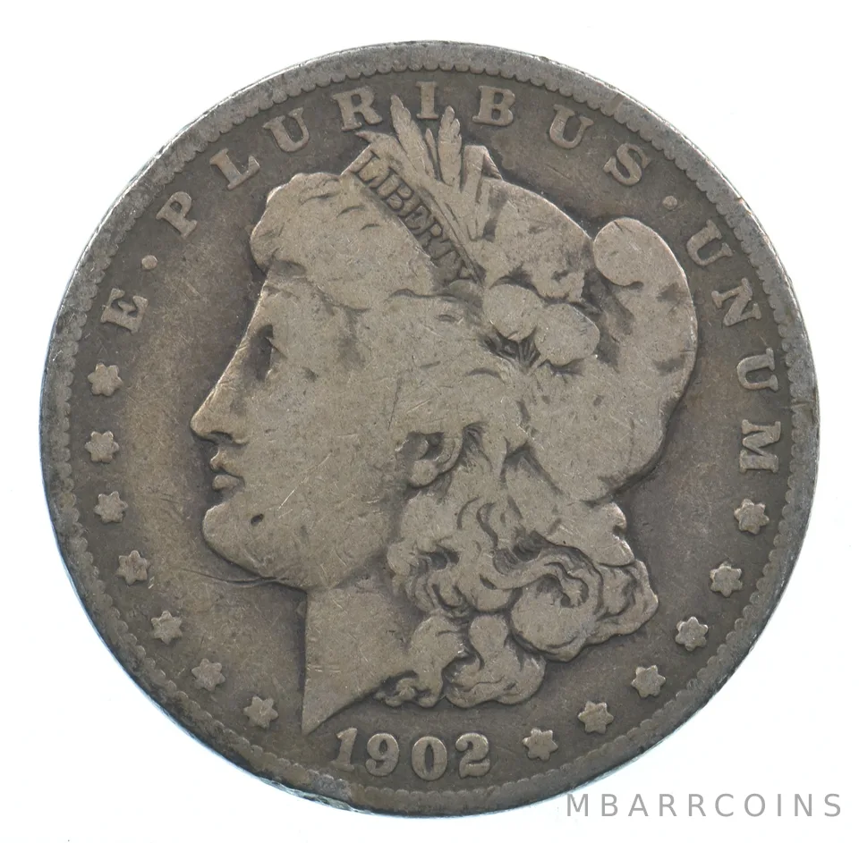Early - 1902 Morgan Silver Dollar - 90% US Coin *990