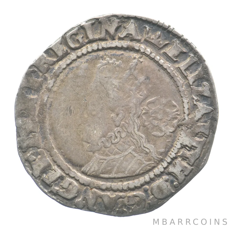 1568 Great Britain 6 Pence Elizabeth I *6523