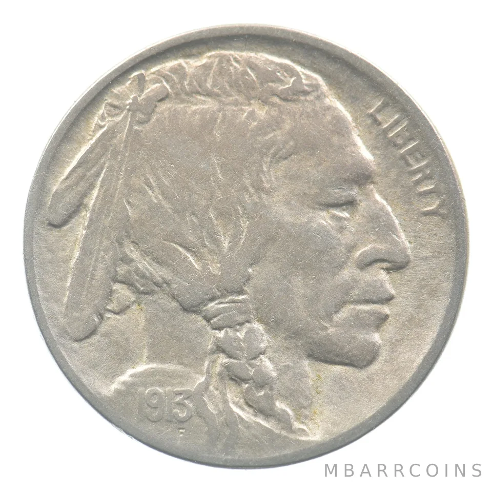 1913-D Indian Head Buffalo Nickel Type 1 *2474