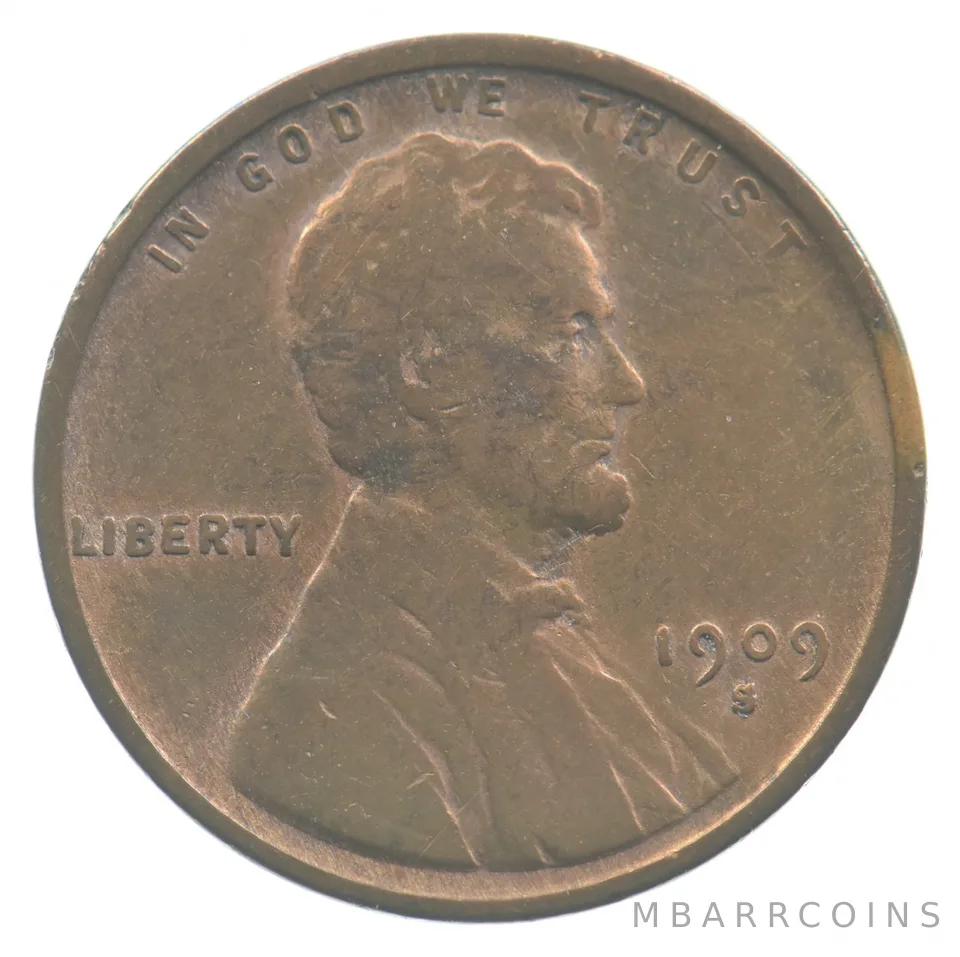 1909-S Lincoln Wheat Cent *4463