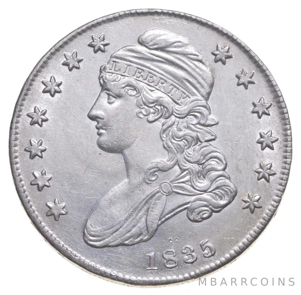 1835 Capped Bust Half Dollar *3809