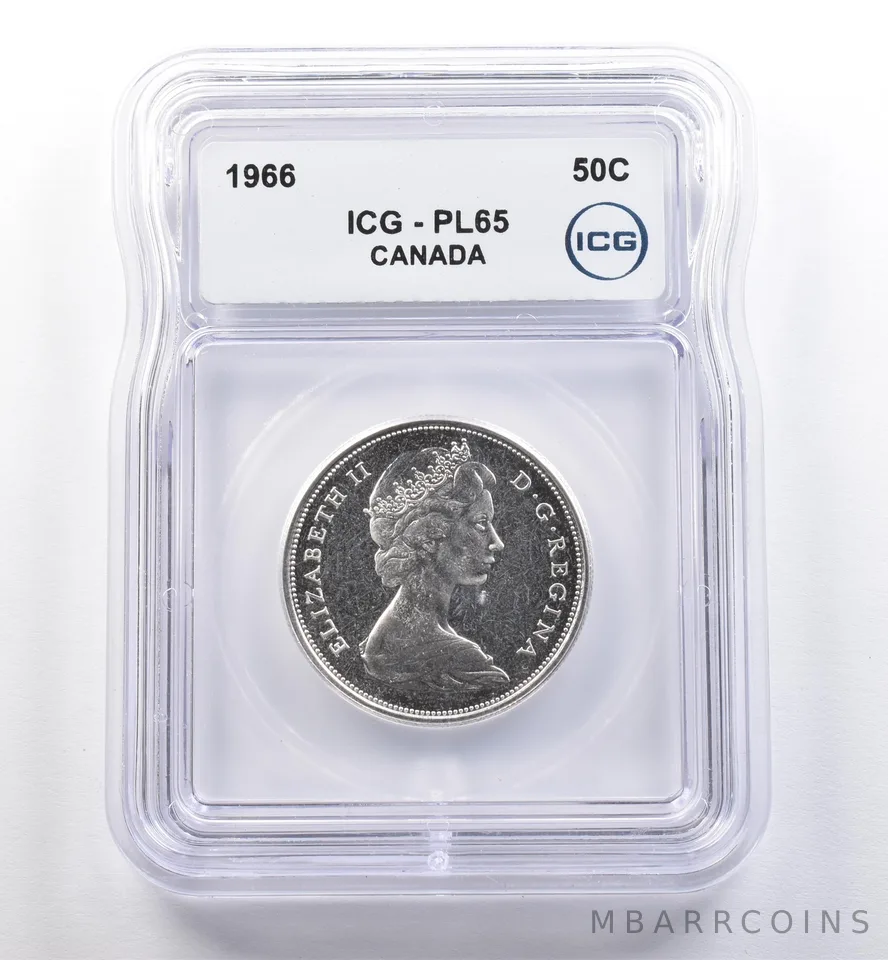 1966 Canada 50 Cents PL65 ICG *0231