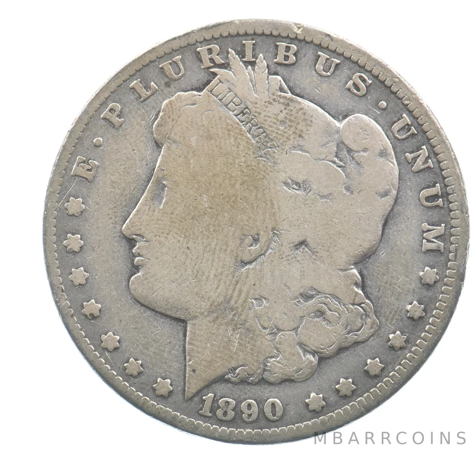 1890-CC Morgan Silver Dollar *4333