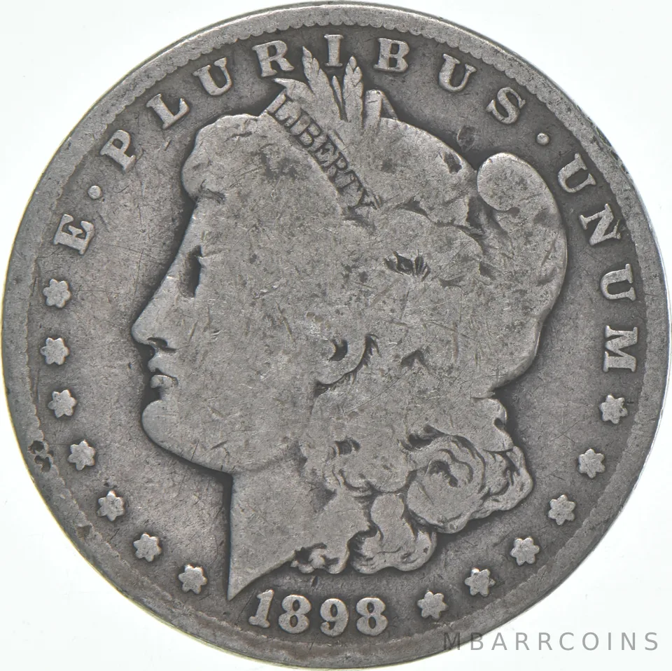 G/VG 1898-S Morgan Silver Dollar (1 coin)