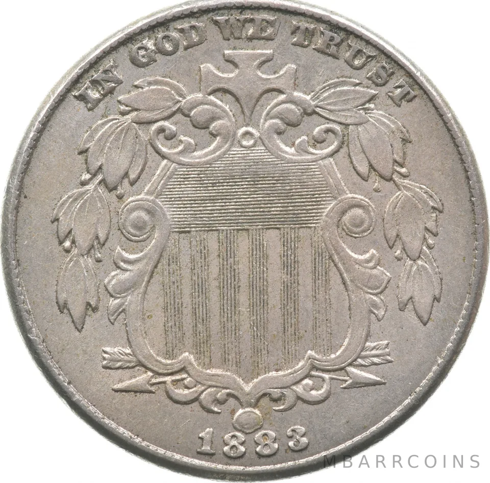 1883 Shield Nickel a4681