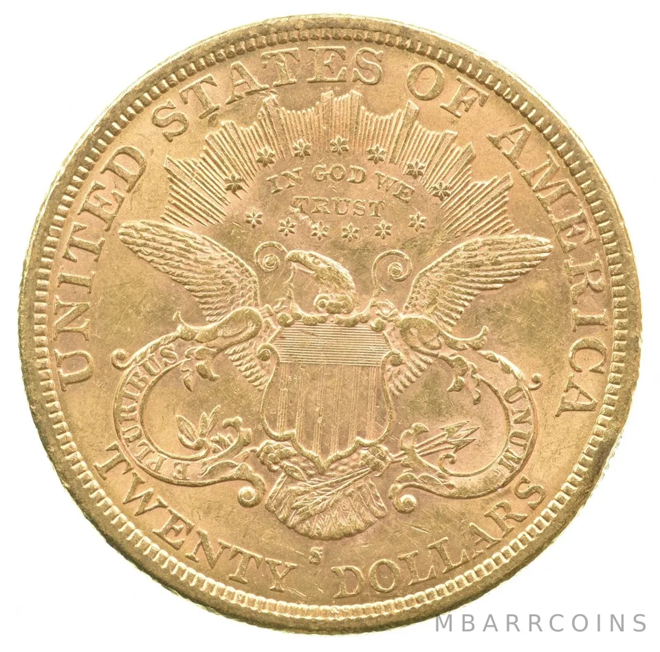 (1) US Gold $20 American Liberty Head Double Eagle XF Random Date .9675 T Oz