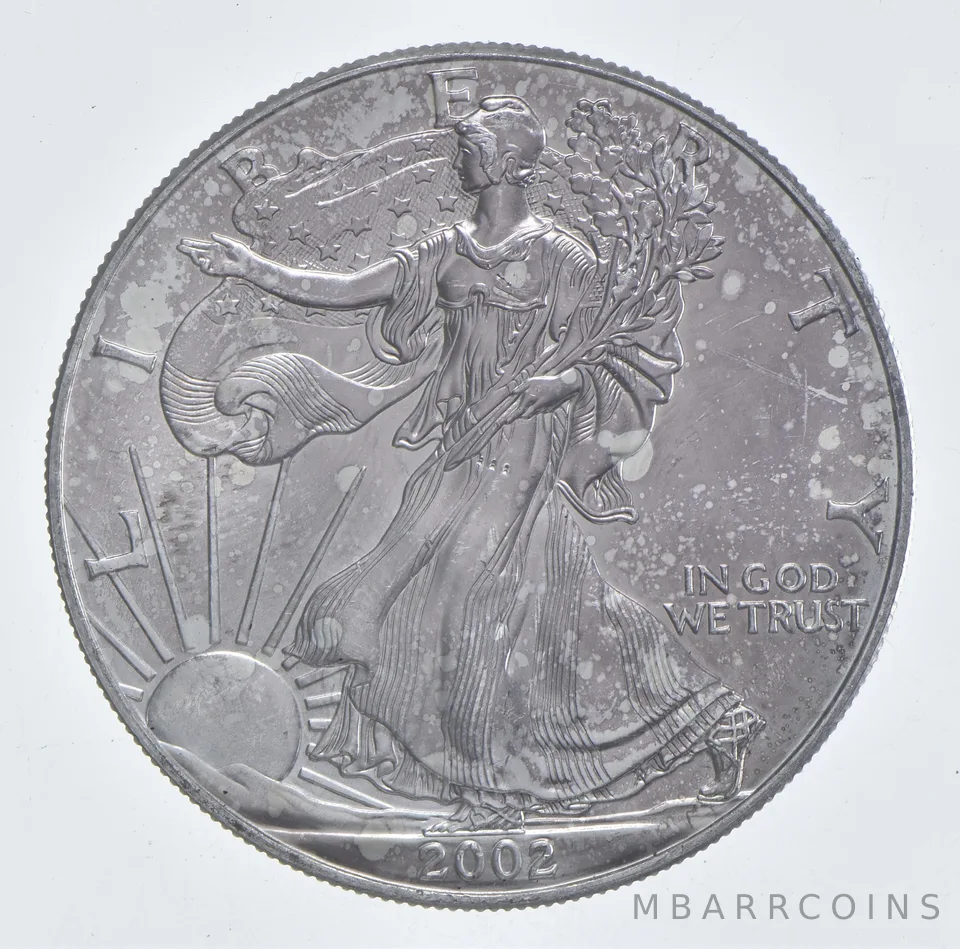 Better Date 2002 American Silver Eagle 1 Troy Oz .999 Fine Silver *470