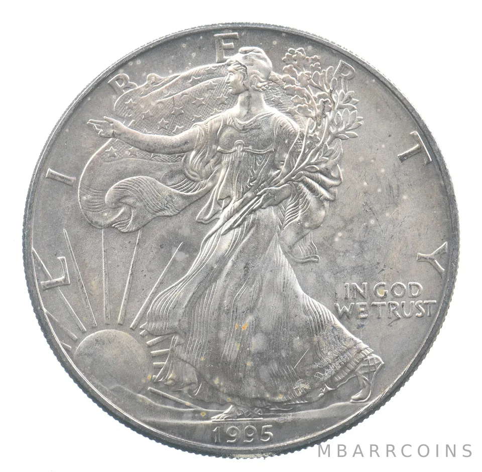 Better Date 1995 American Silver Eagle 1 Troy Oz .999 Fine Silver *673
