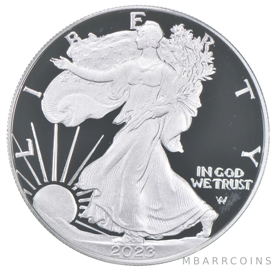 2023-W American Silver Eagle Proof Coin 1 Oz