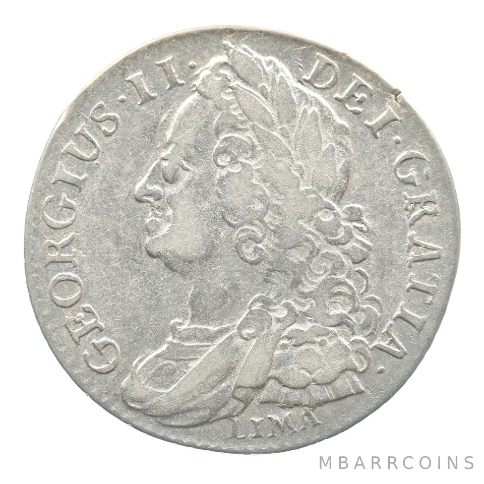 1745 Great Britain Shilling George II *6484