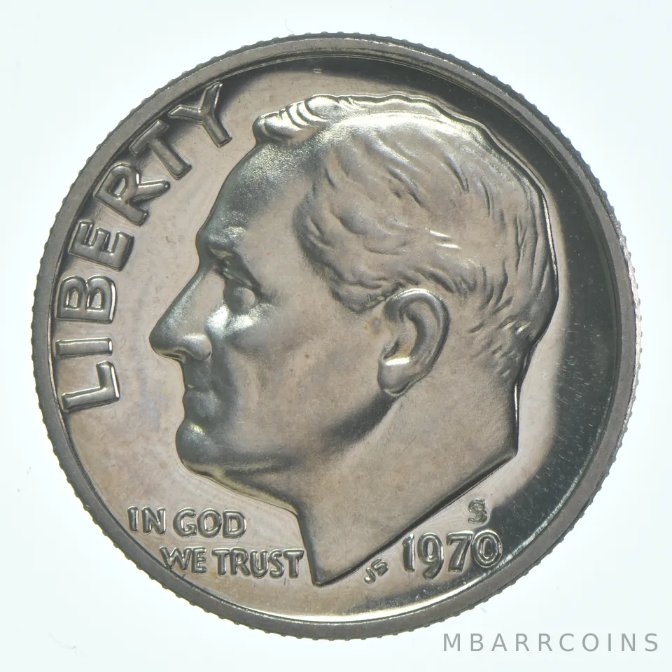 1970-S Roosevelt Dime CLAD Proof