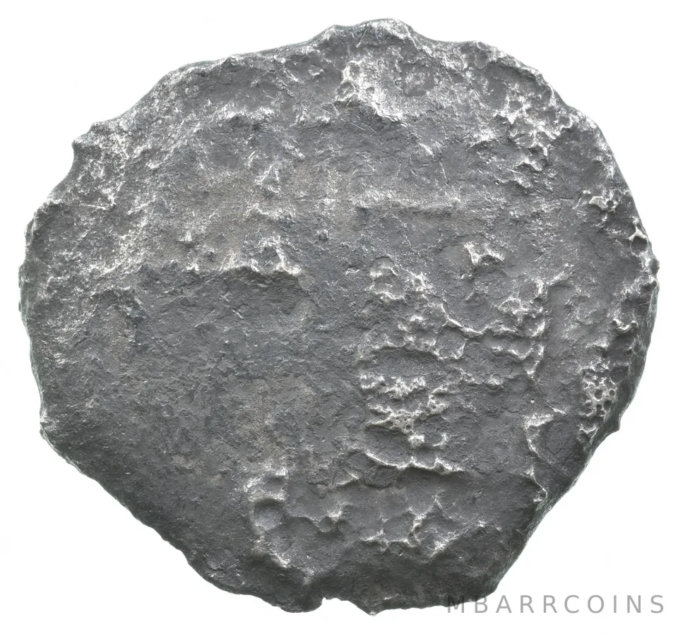 (1598-1628) Mexico 8 Reales Shipwreck Coin Philip III/IV Of Spain 11.5g a9623