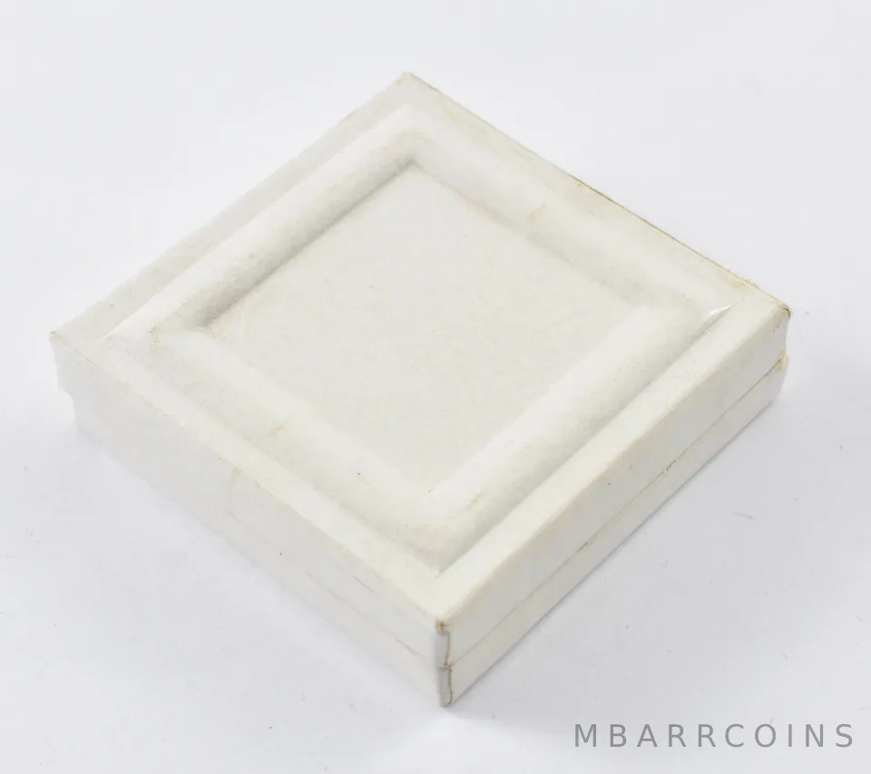 White Bank Holiday US $5/$2.50 Box 1920's Gold Coin Gift Presentation *5909