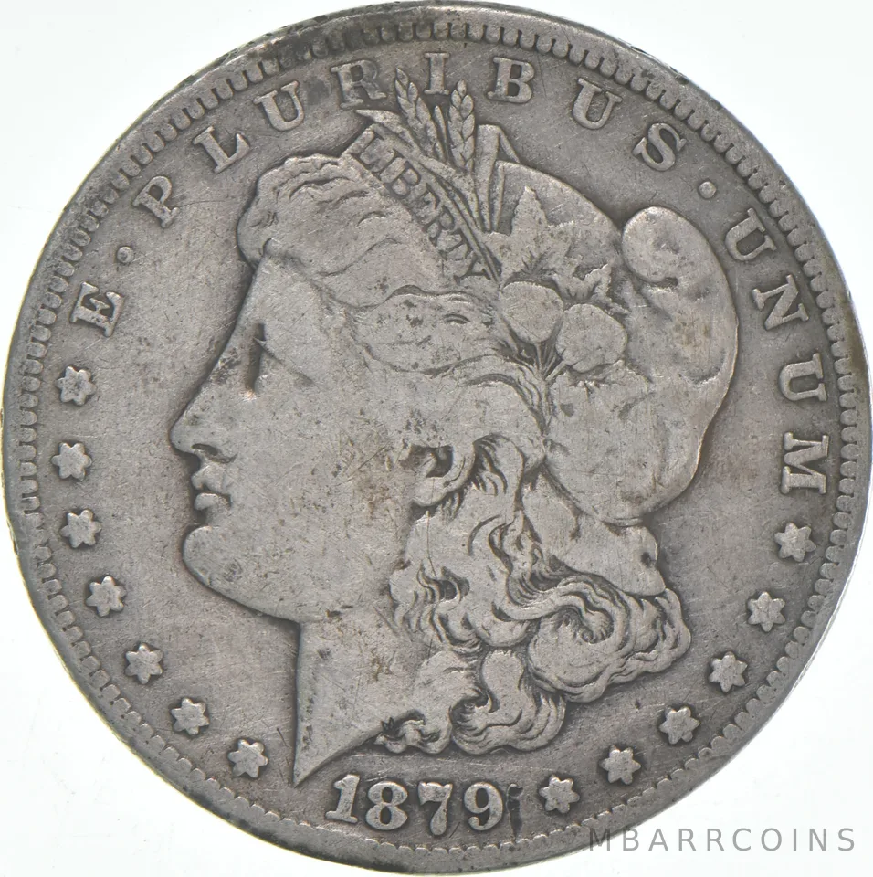 VG/F 1879-CC Morgan Silver Dollar (1 coin)