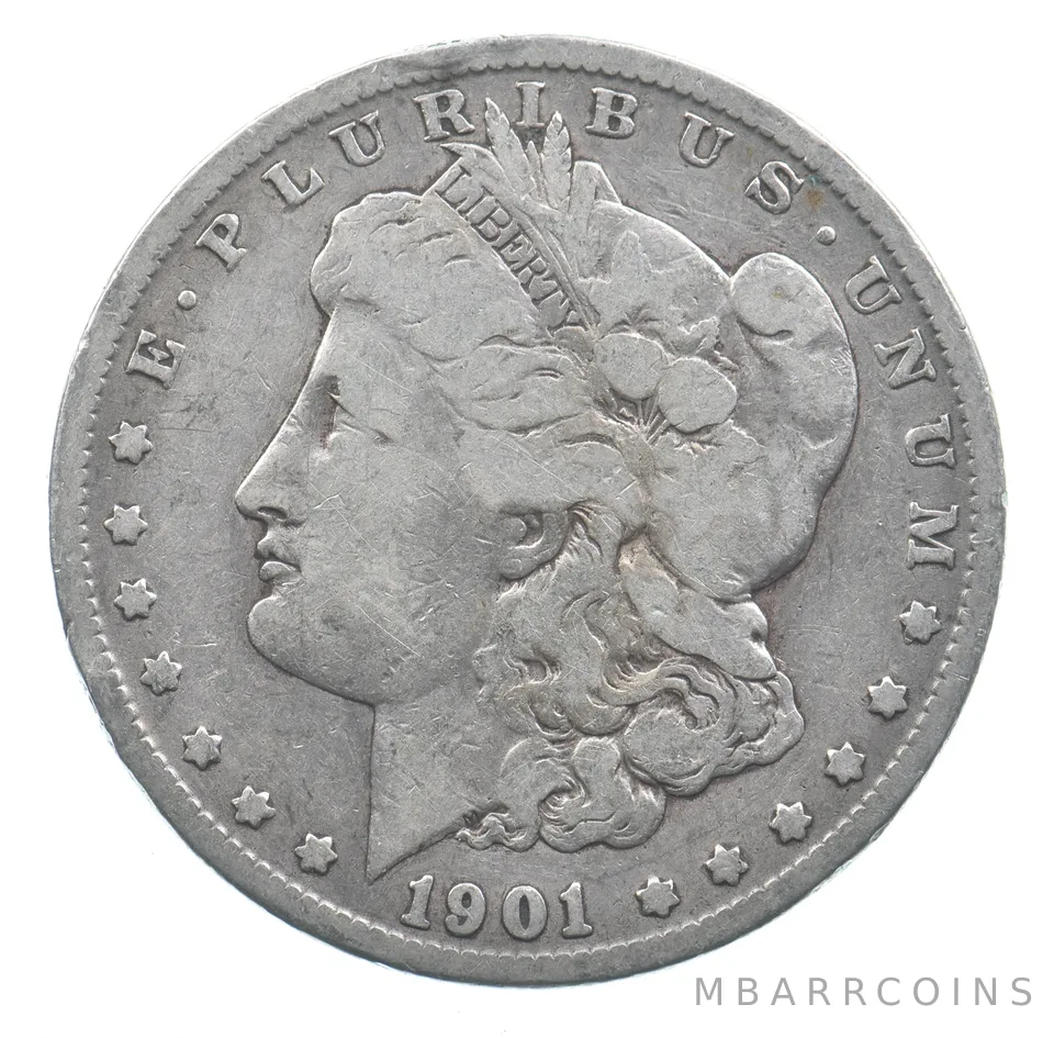 Early - 1901-O Morgan Silver Dollar - 90% US Coin *009