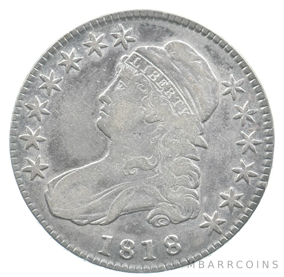 1818 Capped Bust Half Dollar *4828