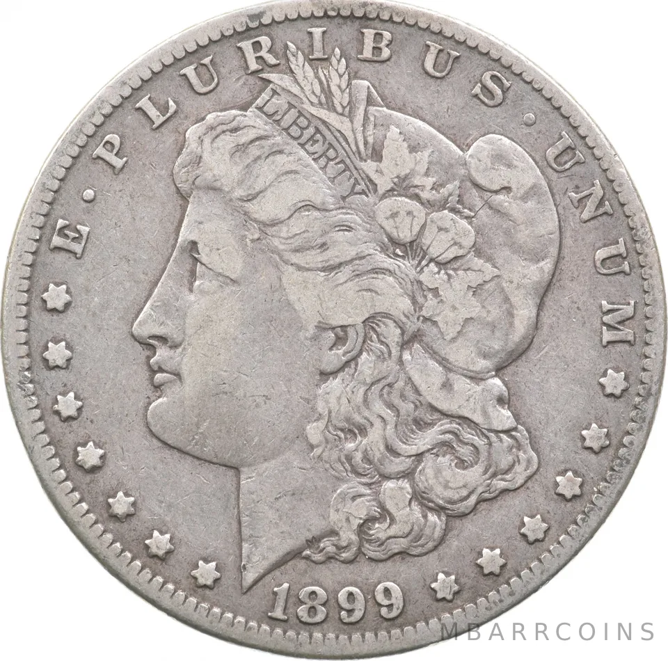 1899-O Morgan Silver Dollar Micro O *4857
