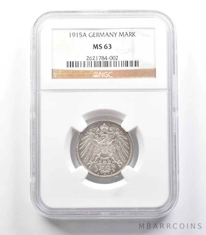 1915 A Germany Mark MS63 NGC *2527