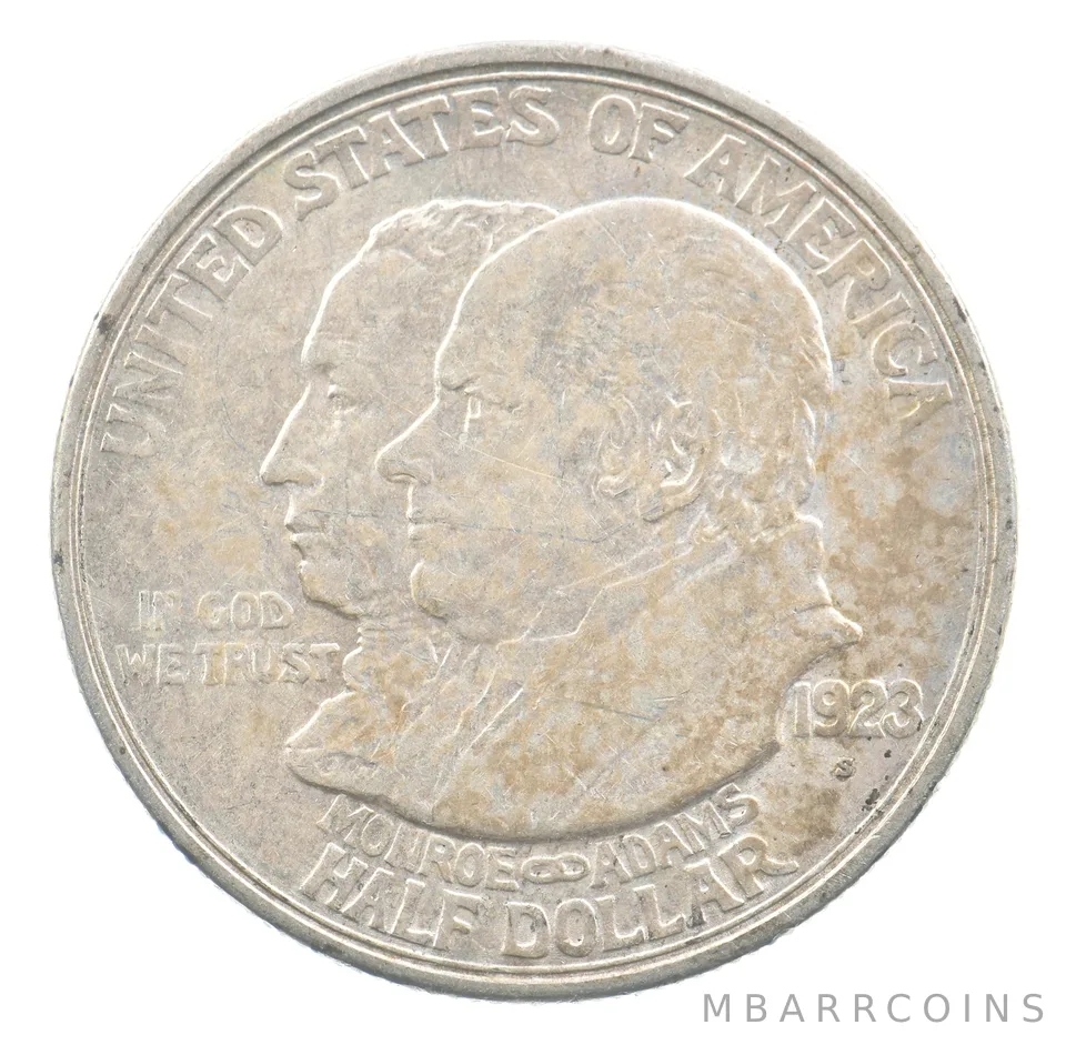 1923-S Monroe Doctrine Commemorative Half Dollar *6346