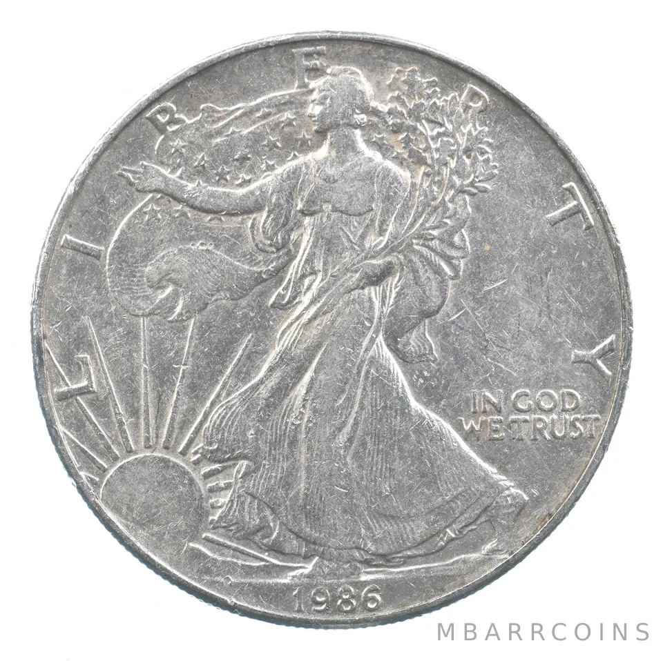 Better Date 1986 American Silver Eagle 1 Troy Oz .999 Fine Silver *683