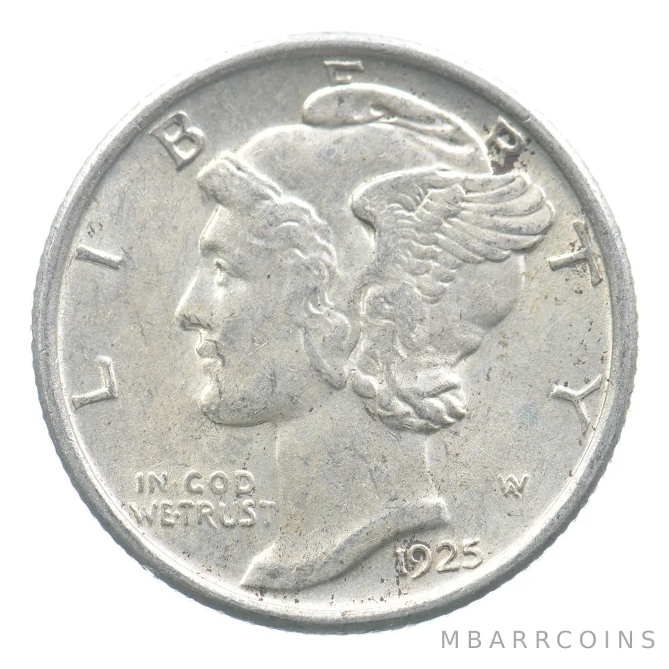 1925 Mercury Dime *9669