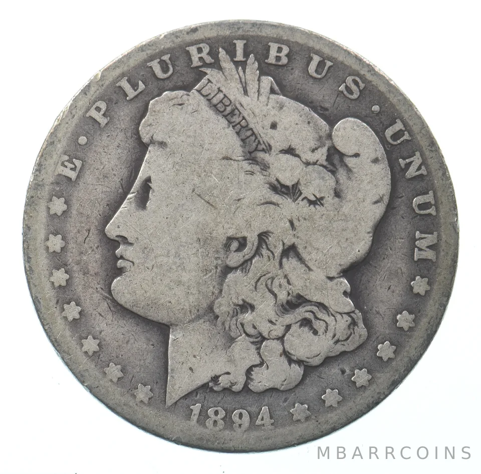 Early - 1894-O Morgan Silver Dollar - 90% US Coin *657