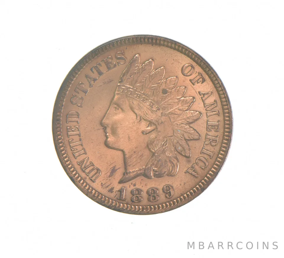 1889 Indian Head Cent a2414