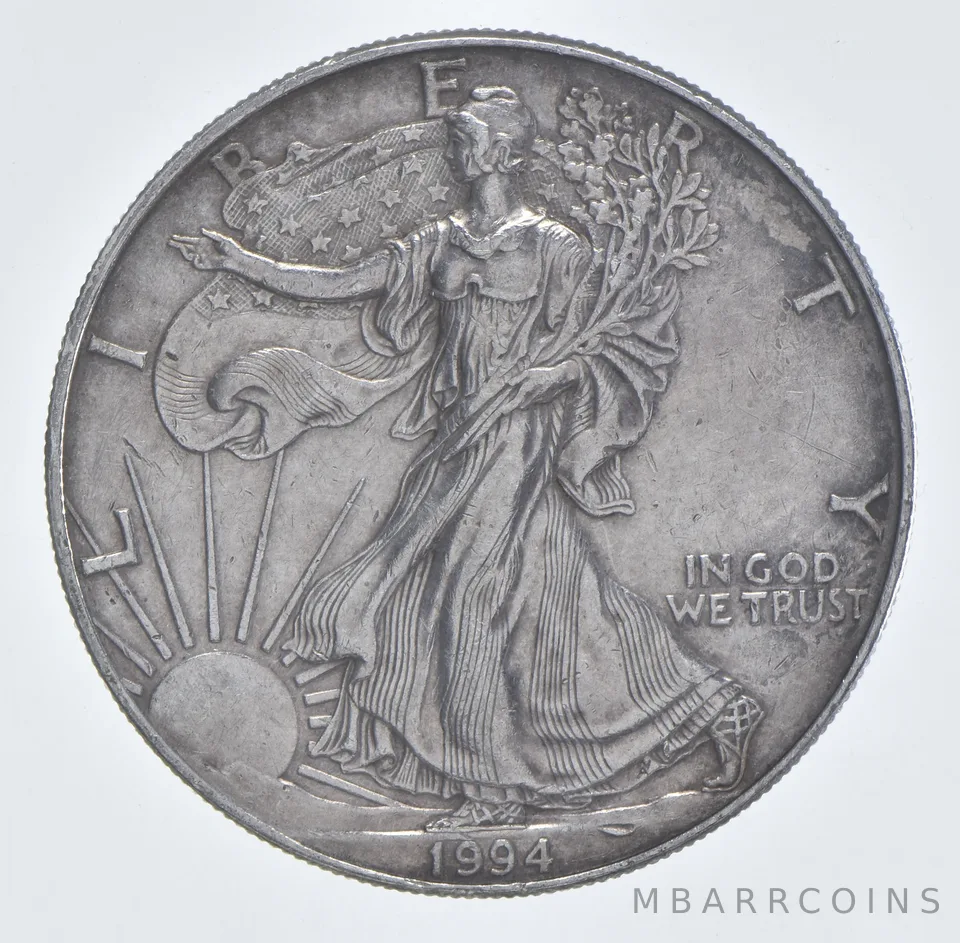 Better Date 1994 American Silver Eagle 1 Troy Oz .999 Fine Silver *038