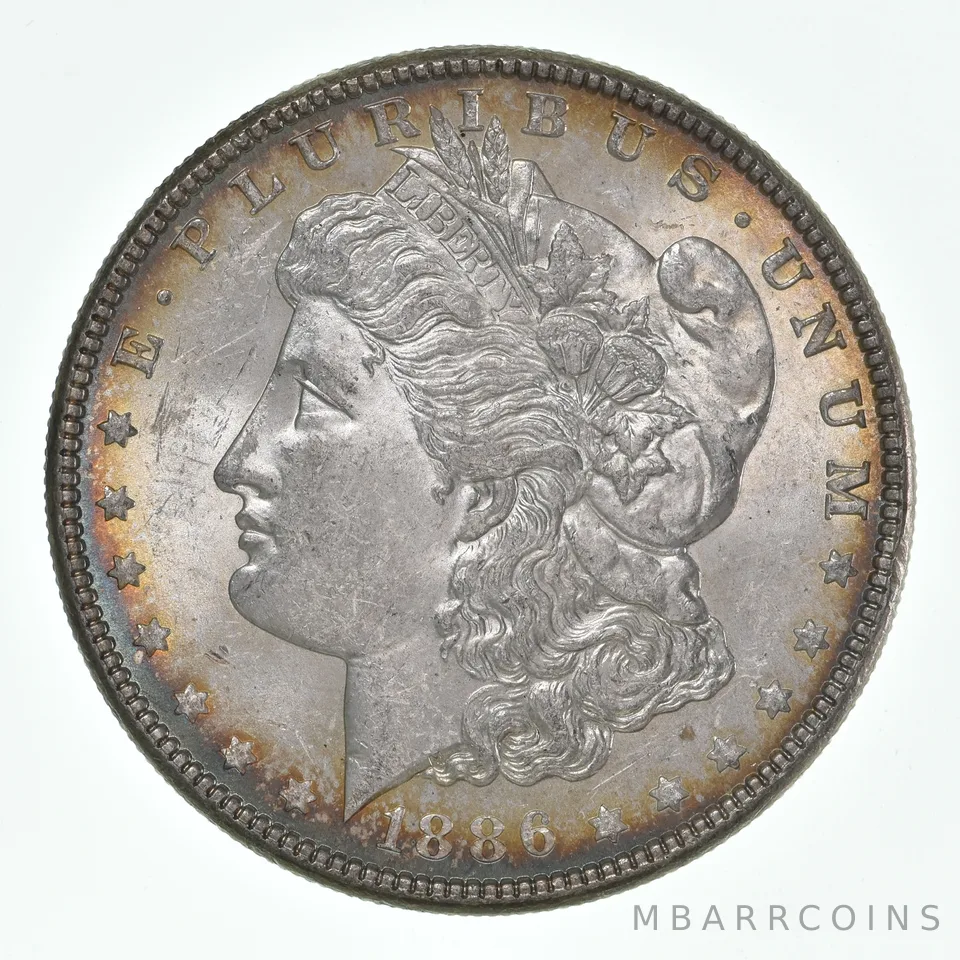 1886 Morgan Silver Dollar - Great Tone *2532