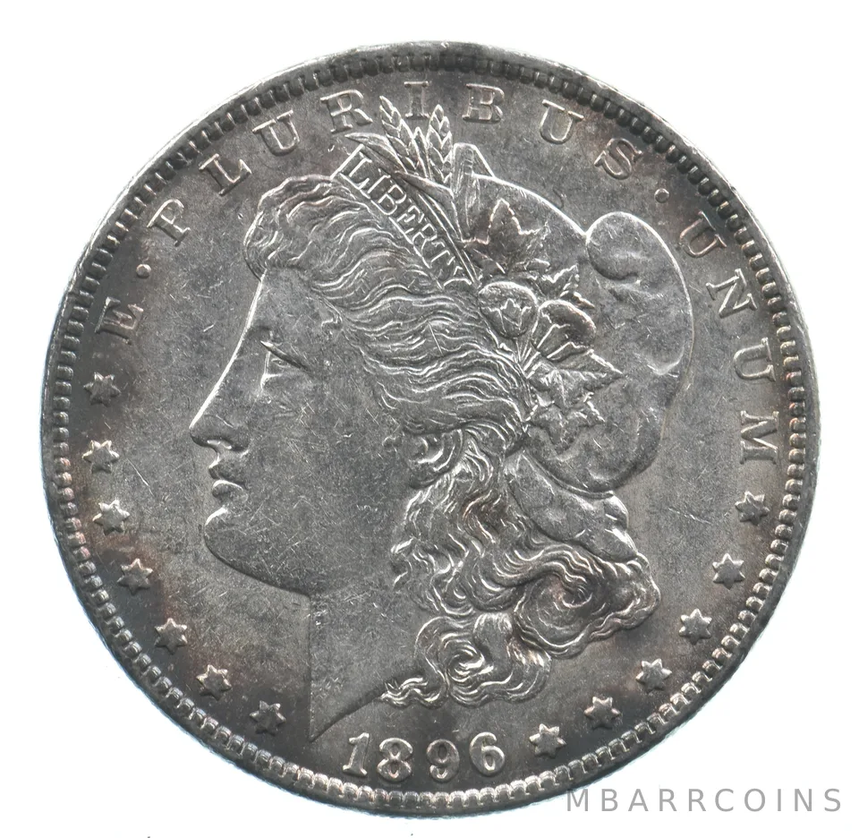 Early - 1896 Morgan Silver Dollar - 90% US Coin *667