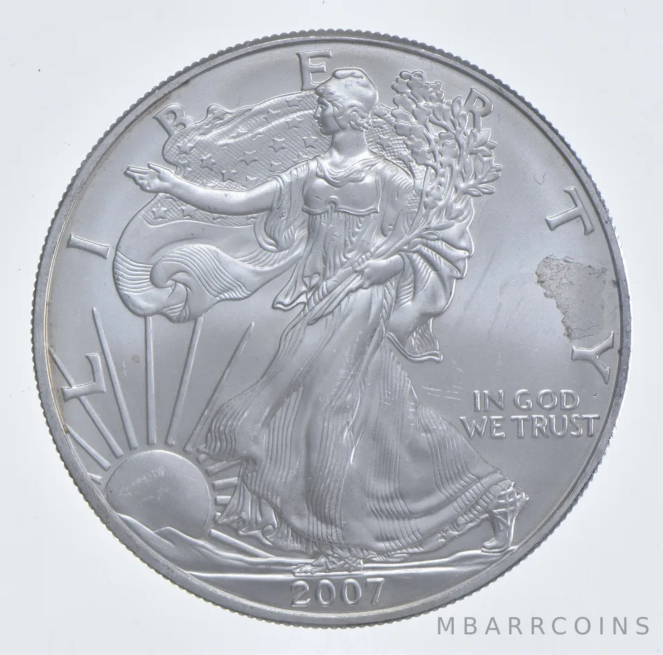 Better Date 2007 American Silver Eagle 1 Troy Oz .999 Fine Silver *531