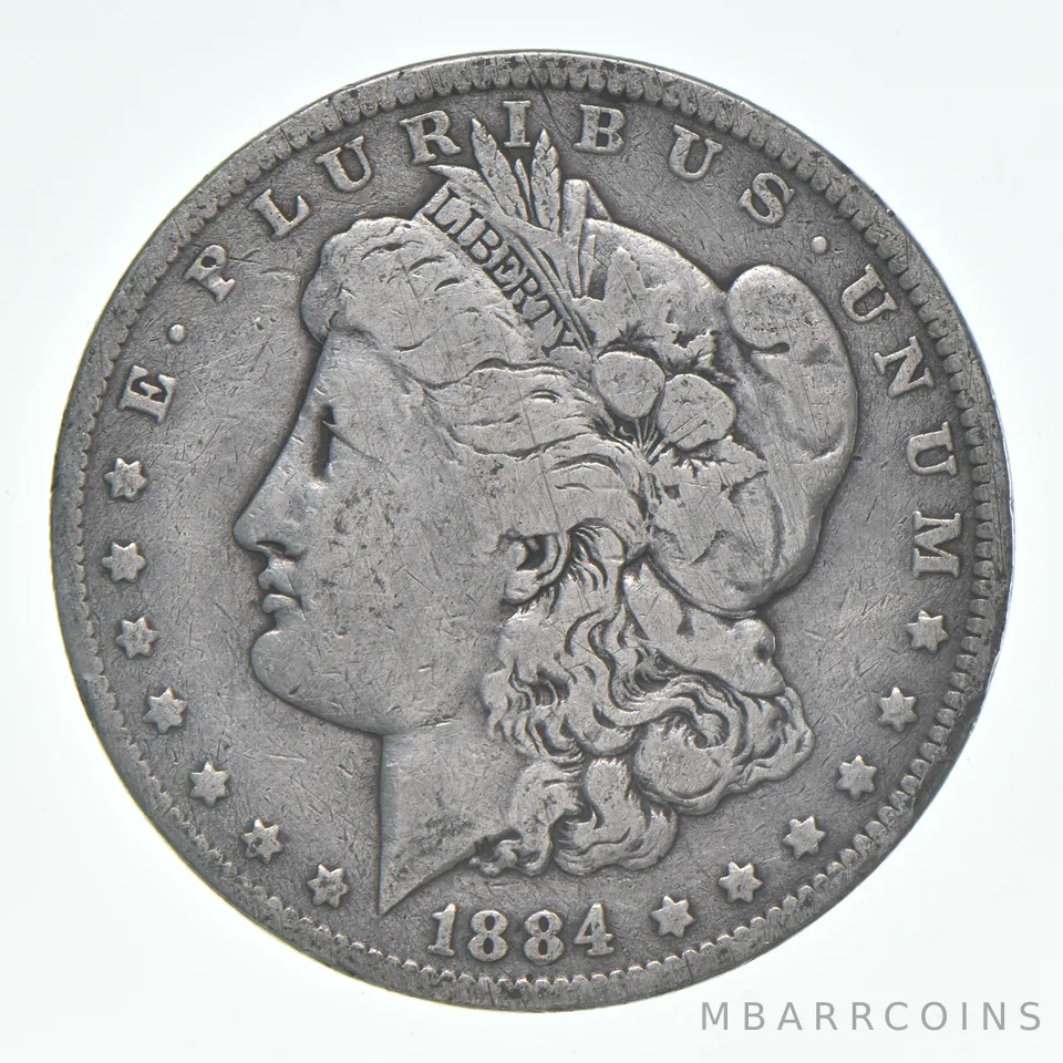 VG/F 1884-O Morgan Silver Dollar (1 coin)
