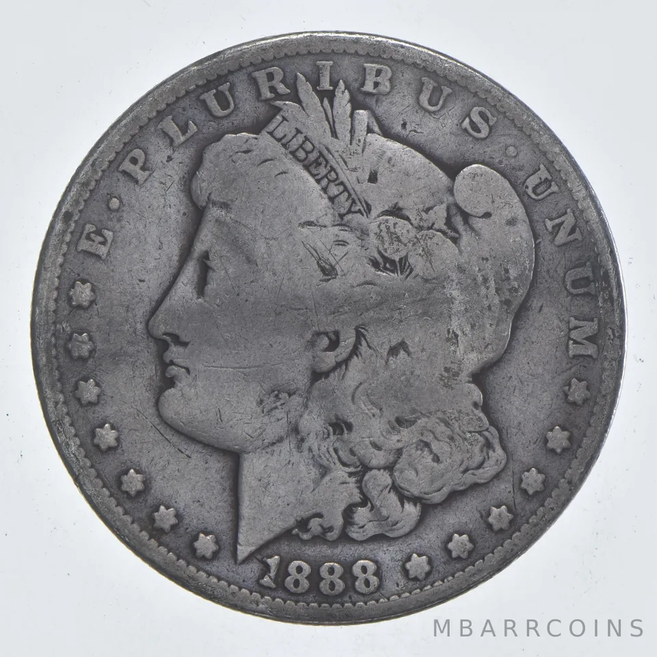 Early - 1888-O Morgan Silver Dollar - 90% US Coin *805