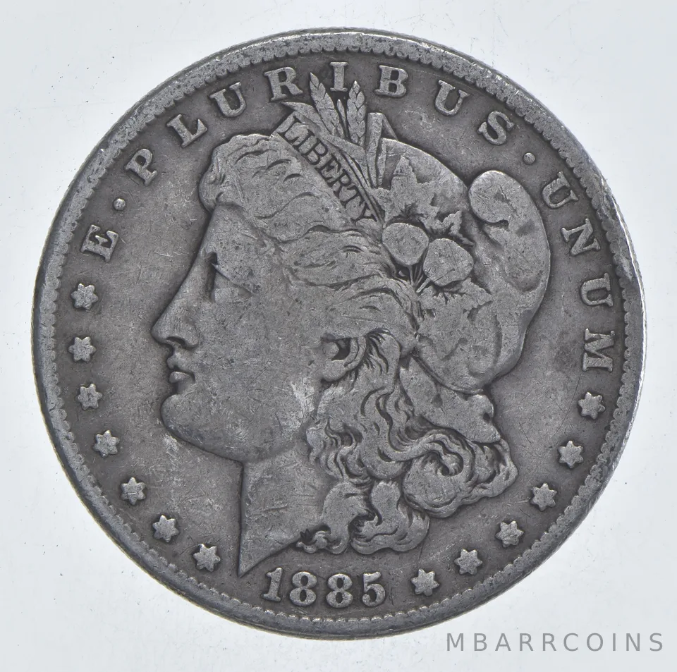 Early - 1885 Morgan Silver Dollar - 90% US Coin *094