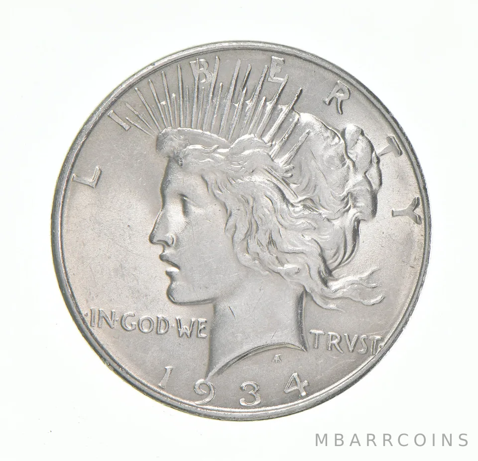 1934-D Peace Silver Dollar *3258