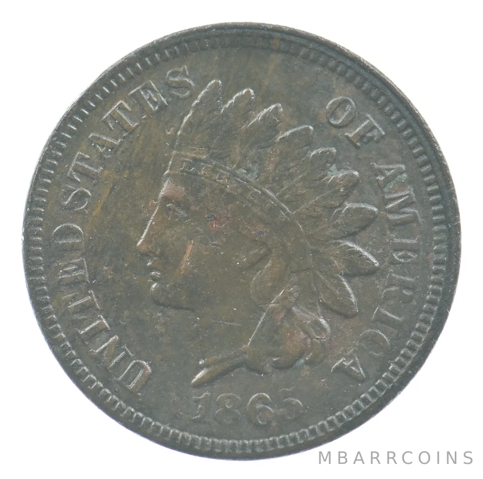 1865 Indian Head Cent *0007