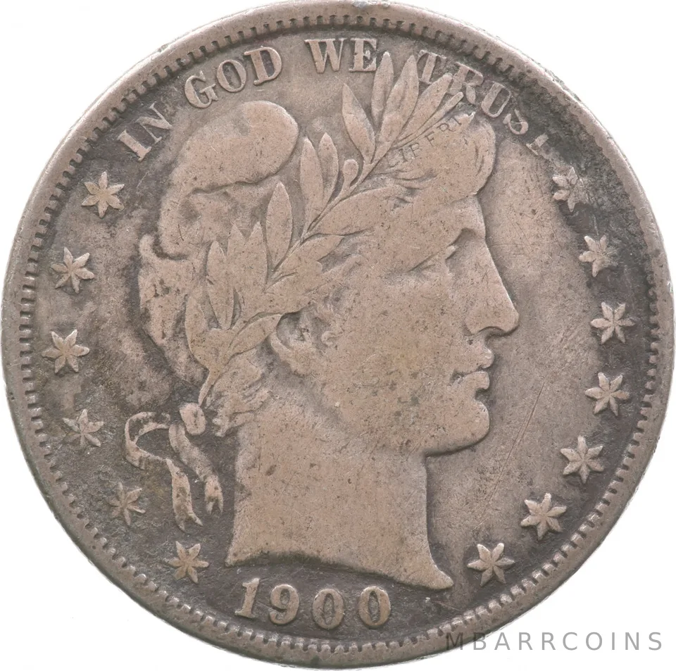 1900 Barber Half Dollar *3805