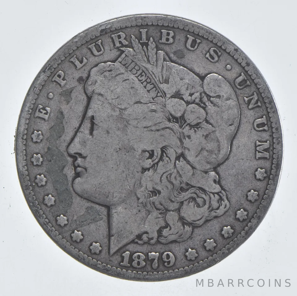 Early - 1879-S Morgan Silver Dollar - 90% US Coin *792